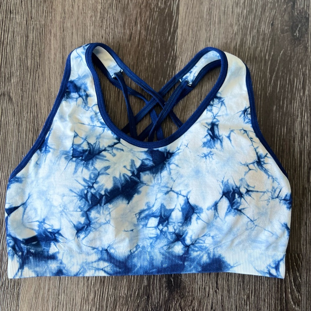 XIA Tie-Dye Sports Bra (size small)